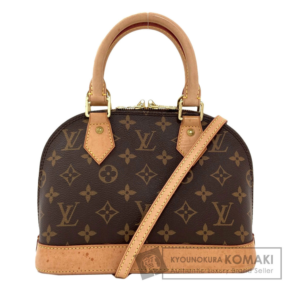 Louis Vuitton Alma Handbag Monogram Canvas
